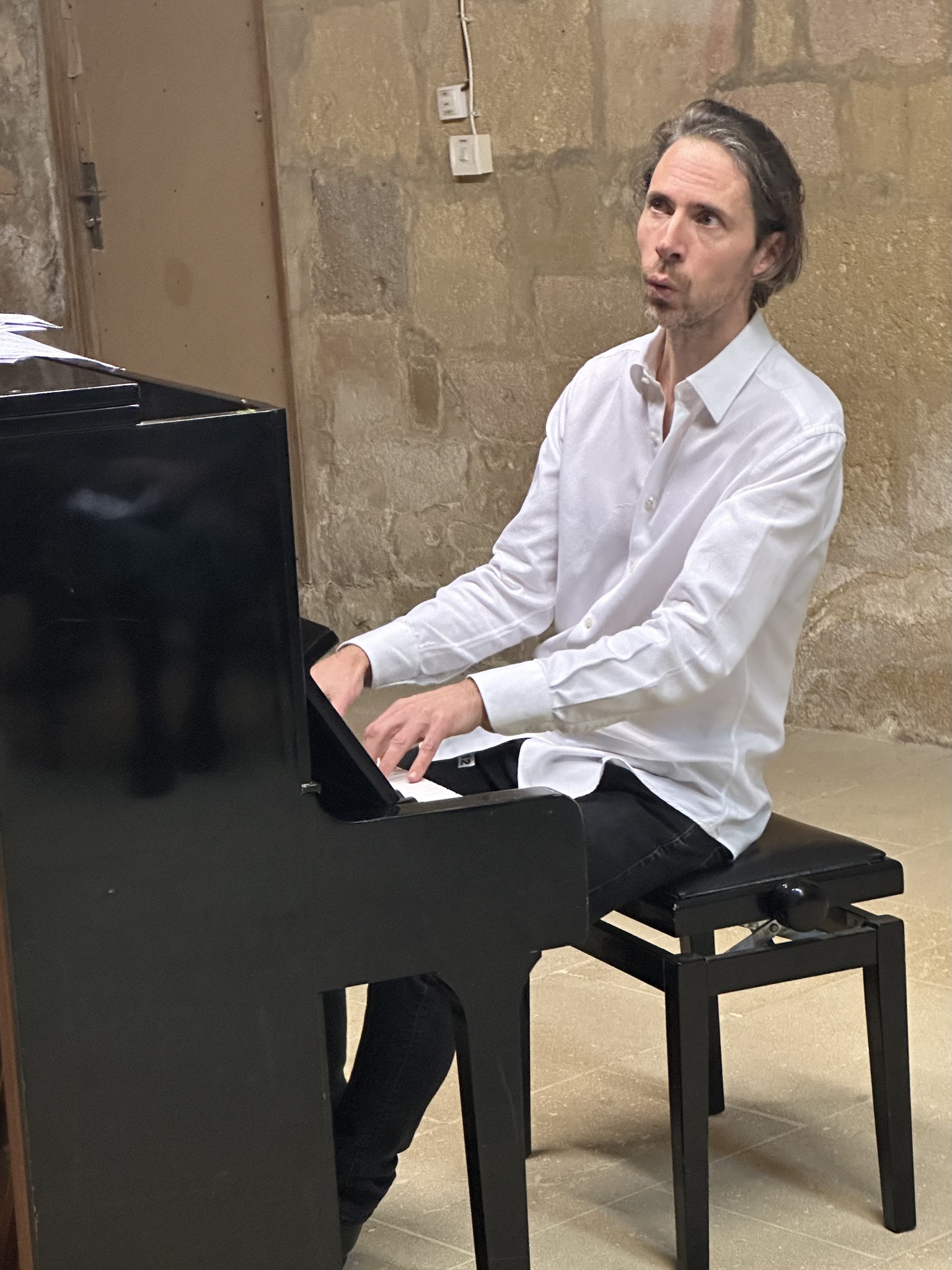 Bastien Crocq au piano