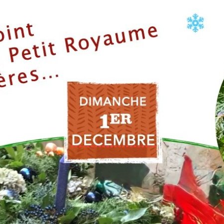 Vente de Couronnes de l'Avent :  » Le Noël du Petit Royaume » 